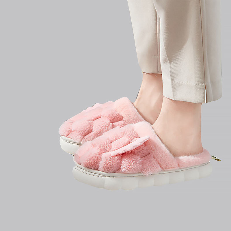 Домашние комнатные тапочки с подогревом A-232 USB c крыльями Pink