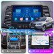Штатная магнитола Lesko для Hyundai Santa Fe II 2005-2010 экран 9" 4/32Gb 4G Wi-Fi GPS Top