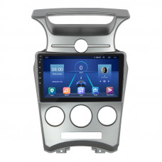 Штатная магнитола Lesko для Kia Carens II (UN) 2006-2012 экран 9" 4/32Gb 4G Wi-Fi GPS Top