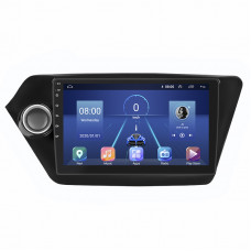 Штатная магнитола Lesko для Kia K2 III (QB) 2011-2017 экран 9" 4/32Gb 4G Wi-Fi GPS Top