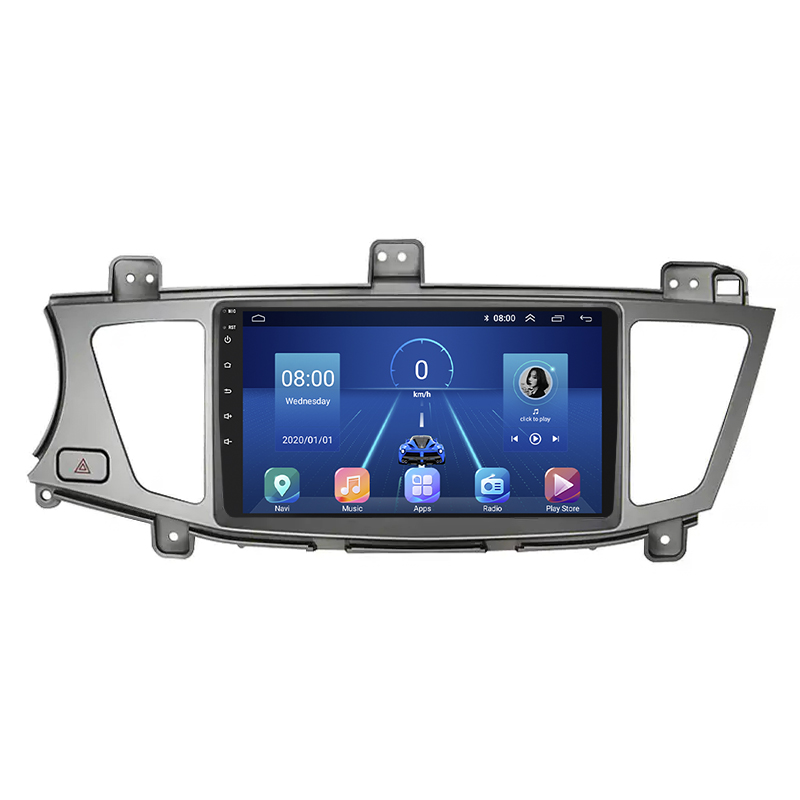 Штатная магнитола Lesko для Kia K7 VG (I) 2009-2012 экран 9" 4/32Gb 4G Wi-Fi GPS Top