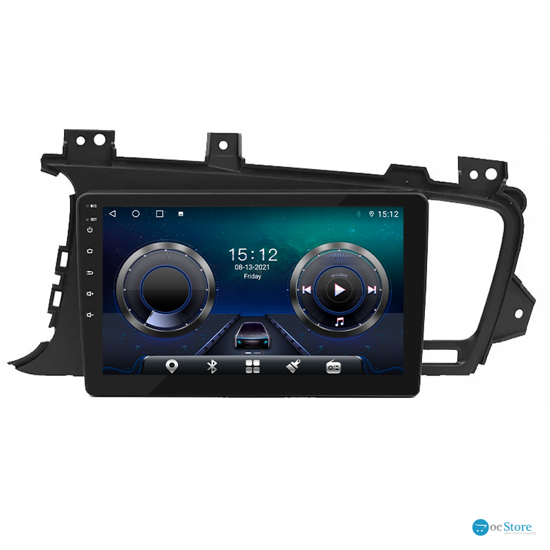 Штатная магнитола Lesko для Kia Optima III 2010-2013 экран 9" 4/32Gb 4G Wi-Fi GPS Top