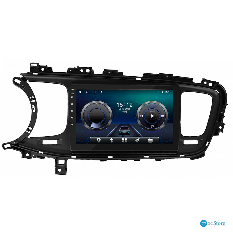 Штатная магнитола Lesko для Kia Optima III Рестайлинг 2013-2015 экран 9" 4/32Gb 4G Wi-Fi GPS Top
