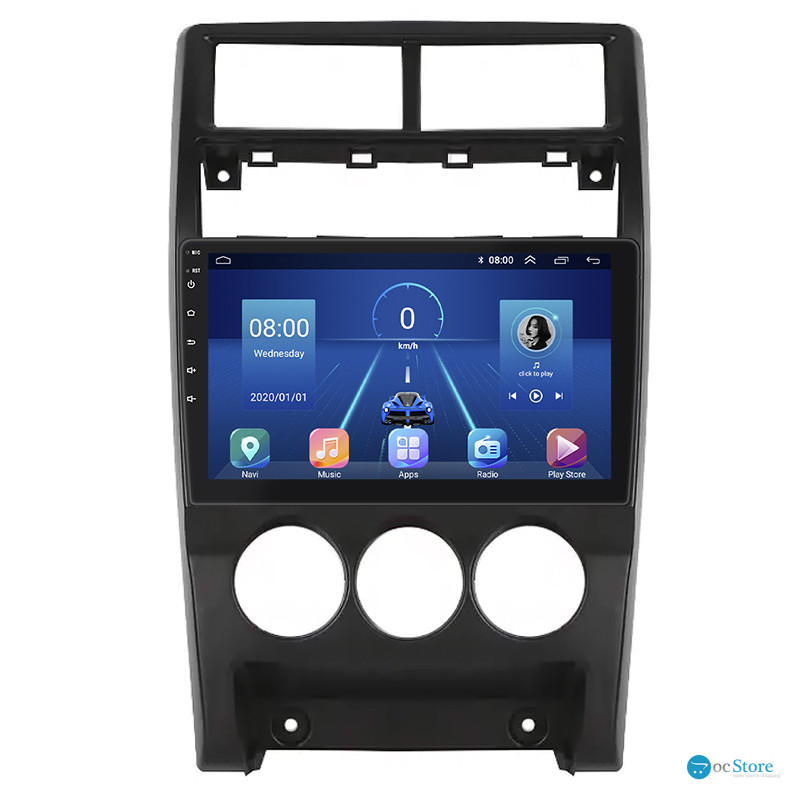 Штатная магнитола Lesko для LADA (ВАЗ) Priora I Рестайлинг 2013-2018 экран 9" 4/32Gb 4G Wi-Fi GPS Top