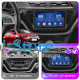 Штатная магнитола Lesko для Lifan X50  2015-н.в. экран 9" 4/32Gb 4G Wi-Fi GPS Top