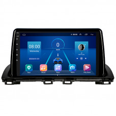 Штатная магнитола Lesko для Mazda 3 III (BM) 2013-2017 экран 9" 4/32Gb 4G Wi-Fi GPS Top