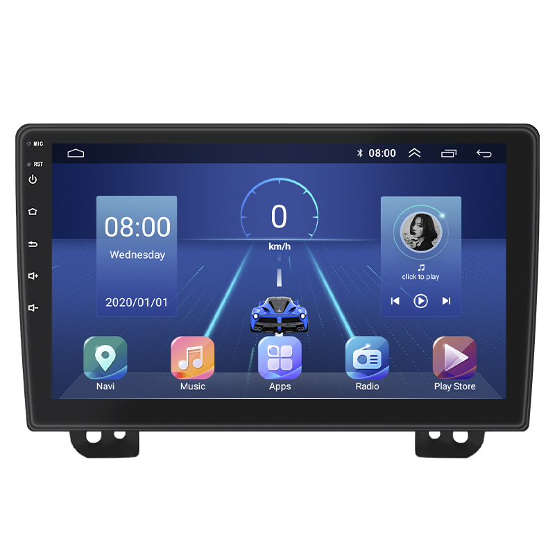 Штатная магнитола Lesko для Mazda MPV II (LW) 1999-2003 экран 9" 4/32Gb 4G Wi-Fi GPS Top