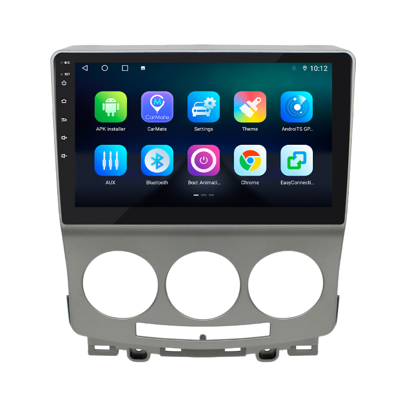 Штатная магнитола Lesko для Mazda Premacy II (CR) Рестайлинг 2007-2010 экран 9" 4/32Gb 4G Wi-Fi GPS Top