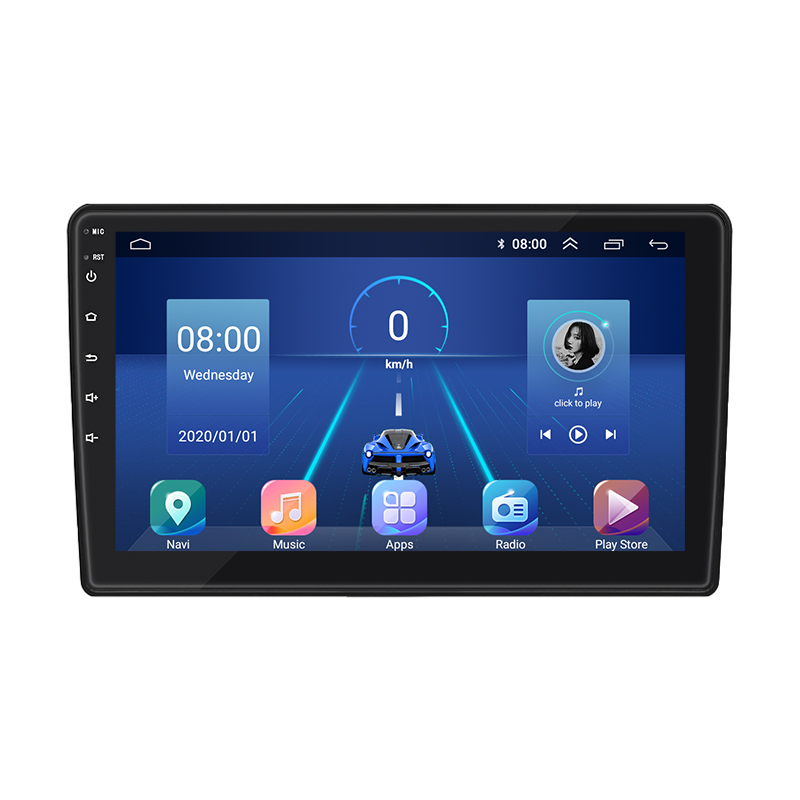 Штатная магнитола Lesko для Mercedes-Benz CLK-Класс II (W209) 2002-2005 экран 9" 4/32Gb 4G Wi-Fi GPS Top