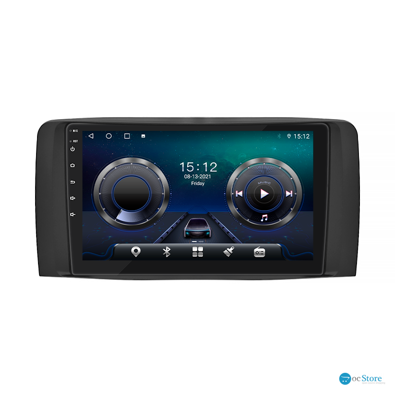 Штатная магнитола Lesko для Mercedes-Benz R-Класс I Рестайлинг 2007-2010 экран 9" 4/32Gb 4G Wi-Fi GPS Top