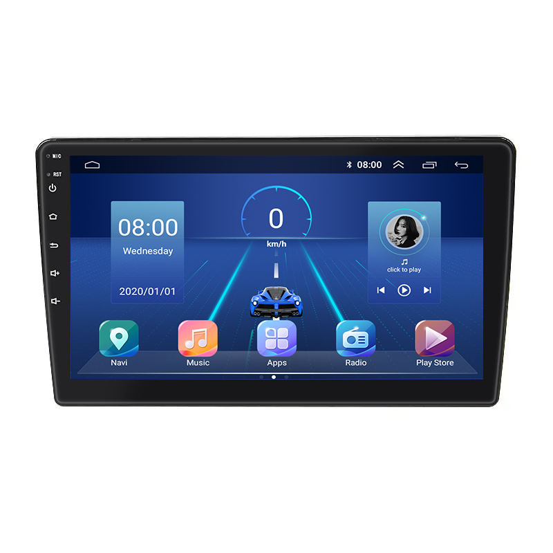 Штатная магнитола Lesko для Mitsubishi ASX I 2010-2013 экран 10" 4/32Gb 4G Wi-Fi GPS Top