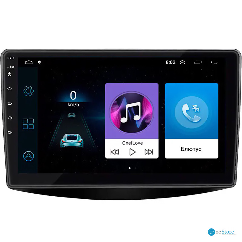 Штатная магнитола Lesko для Mitsubishi Grandis Auto A/C 2003-2011 экран 9" 1/16Gb Wi-Fi GPS Base