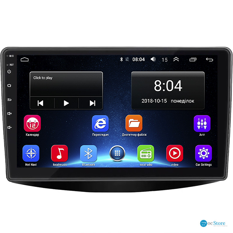 Штатная магнитола Lesko для Mitsubishi Grandis Auto A/C 2003-2011 экран 9" 2/32Gb Wi-Fi GPS Base