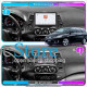 Штатная магнитола Lesko для Mitsubishi Grandis Auto A/C 2003-2011 экран 9" 4/64 QLED CarPlay 4G Wi-Fi GPS 360 Prime
