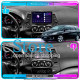 Штатная магнитола Lesko для Mitsubishi Grandis Auto A/C 2003-2011 экран 9" 6/128Gb 4G Wi-Fi GPS Top