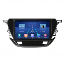 Штатная магнитола Lesko для Opel Corsa F 2019-н.в. экран 9" 4/32Gb 4G Wi-Fi GPS Top