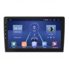 Штатная магнитола Lesko для Peugeot 407  2004-2011 экран 9" 4/32Gb 4G Wi-Fi GPS Top