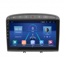 Штатная магнитола Lesko для Peugeot RCZ I Рестайлинг 2012-2015 экран 9" 4/32Gb 4G Wi-Fi GPS Top