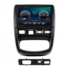 Штатная магнитола Lesko для Renault Duster I 2010-2015 экран 9" 4/32Gb 4G Wi-Fi GPS Top