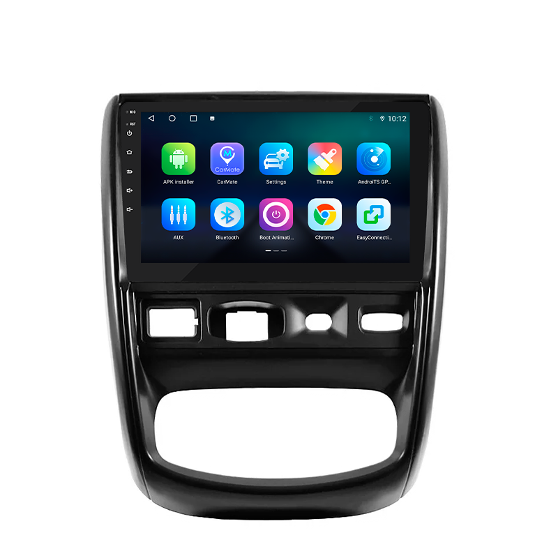 Штатная магнитола Lesko для Renault Duster I 2010-2015 экран 9" 4/32Gb 4G Wi-Fi GPS Top