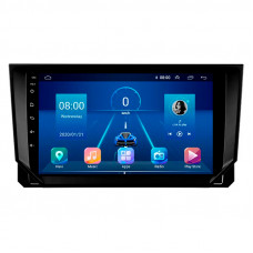 Штатная магнитола Lesko для SEAT Ibiza V 2017-2021 экран 9" 4/32Gb 4G Wi-Fi GPS Top