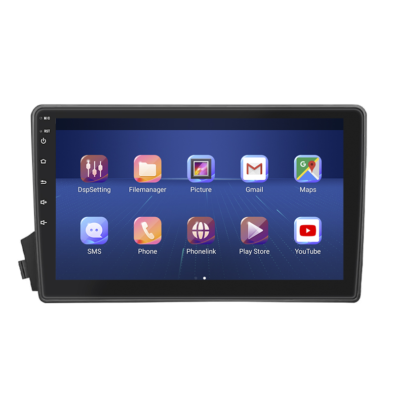 Штатная магнитола Lesko для SsangYong Kyron I Рестайлинг 2007-2015 экран 9" 4/32Gb 4G Wi-Fi GPS Top