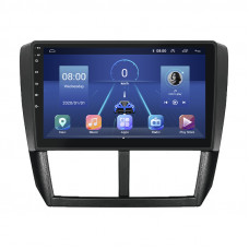 Штатная магнитола Lesko для Subaru Forester III 2007-2011 экран 9" 4/32Gb 4G Wi-Fi GPS Top