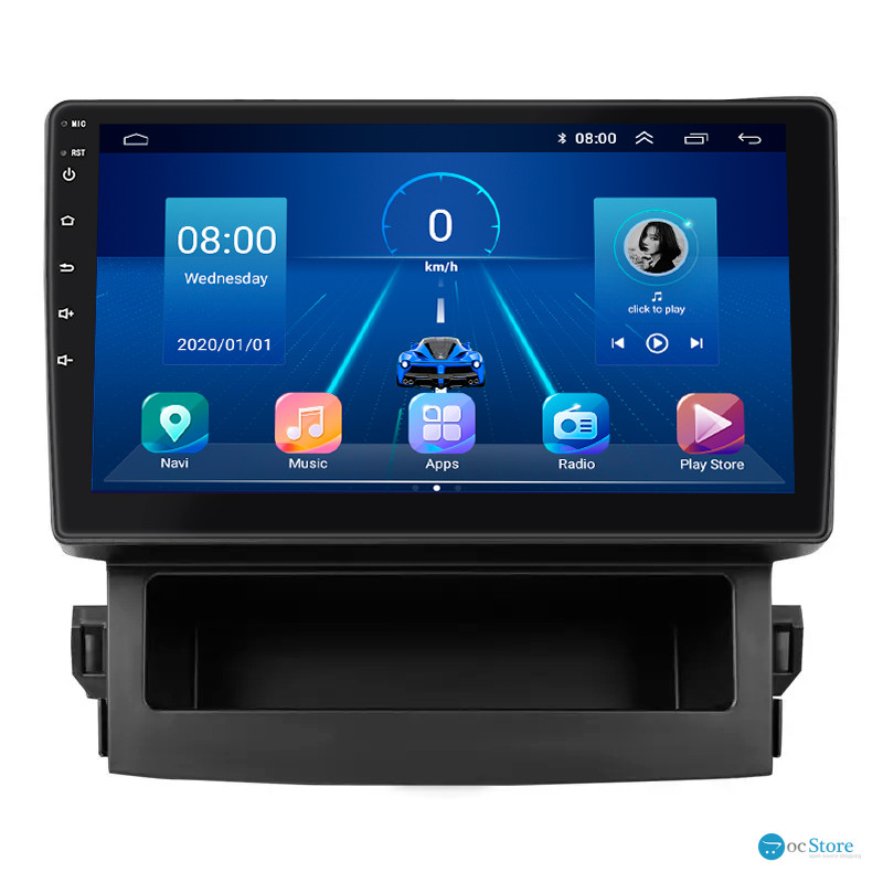 Штатная магнитола Lesko для Subaru Forester V 2018-2021 экран 9" 4/32Gb 4G Wi-Fi GPS Top
