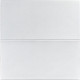 Панель стінова 3D 700х700х3мм Квадрат білий SW-00001802