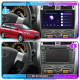 Штатная магнитола Lesko для Toyota Corolla X (E140, E150) 2006-2012 экран 9" 4/32Gb 4G Wi-Fi GPS Top