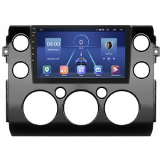 Штатная магнитола Lesko для Toyota FJ Cruiser  2006-н.в. экран 9" 4/32Gb 4G Wi-Fi GPS Top