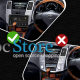Штатная магнитола Lesko для Toyota Harrier II (XU30) 2003-2013 экран 9" 4/32Gb 4G Wi-Fi GPS Top
