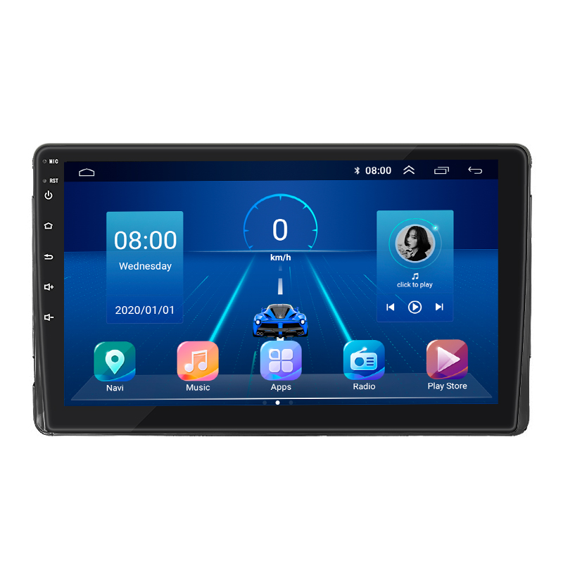 Штатная магнитола Lesko для Toyota Matrix II (E140) 2008-2014 экран 9" 4/32Gb 4G Wi-Fi GPS Top