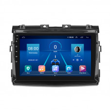 Штатная магнитола Lesko для Toyota Previa III (XR50) 2006-2019 экран 9" 4/32Gb 4G Wi-Fi GPS Top