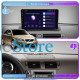 Штатная магнитола Lesko для Volvo S40 II Рестайлинг 2007-2012 экран 9" 4/32Gb 4G Wi-Fi GPS Top