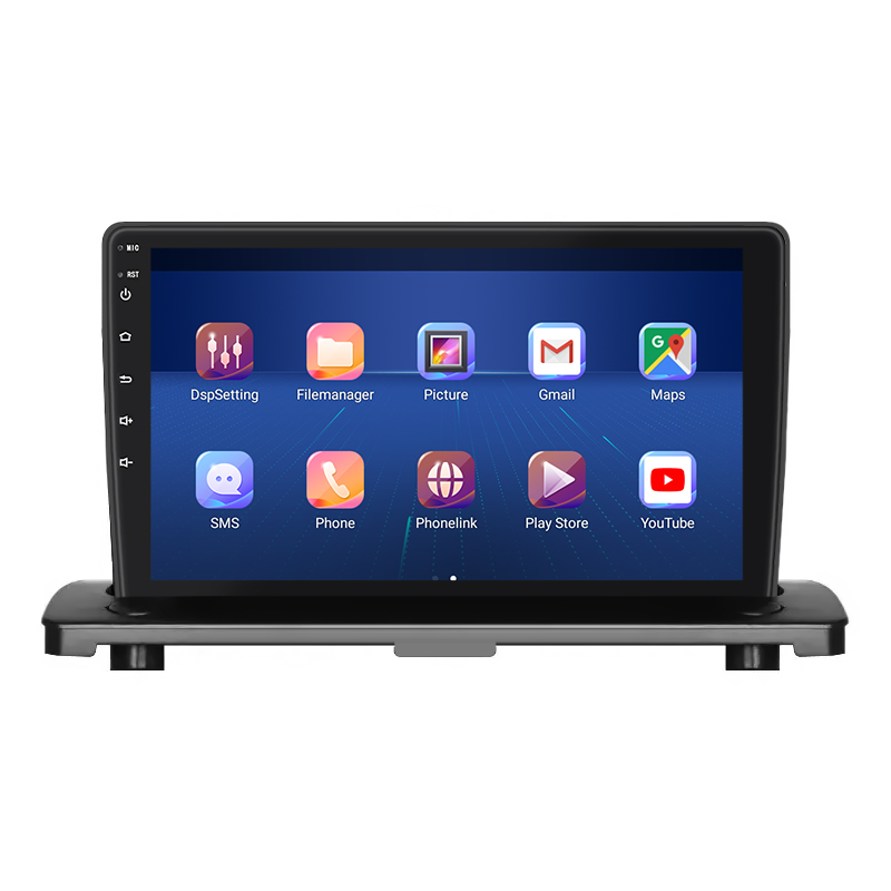 Штатная магнитола Lesko для Volvo XC90 I 2002-2006 экран 9" 4/32Gb 4G Wi-Fi GPS Top