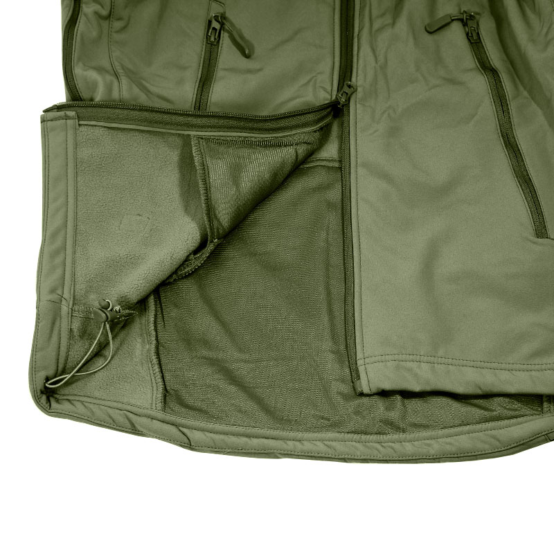 Тактическая куртка Soft Shell A001 Green S