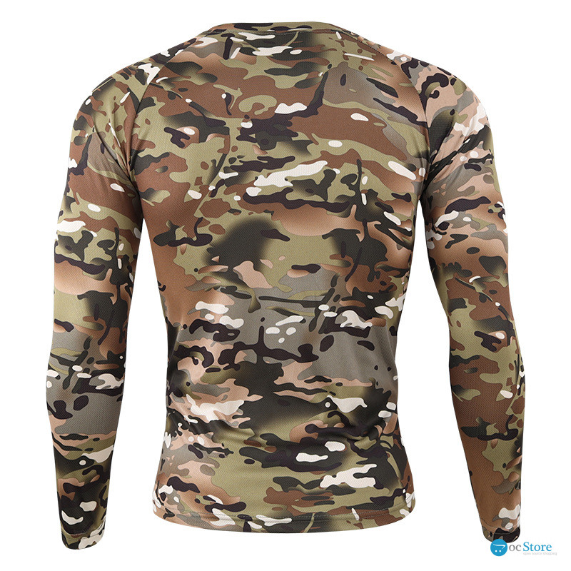 Тактический лонгслив с длинным рукавом A659 Camouflage CP S