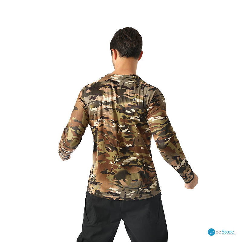 Тактический лонгслив с длинным рукавом A659 Camouflage CP S