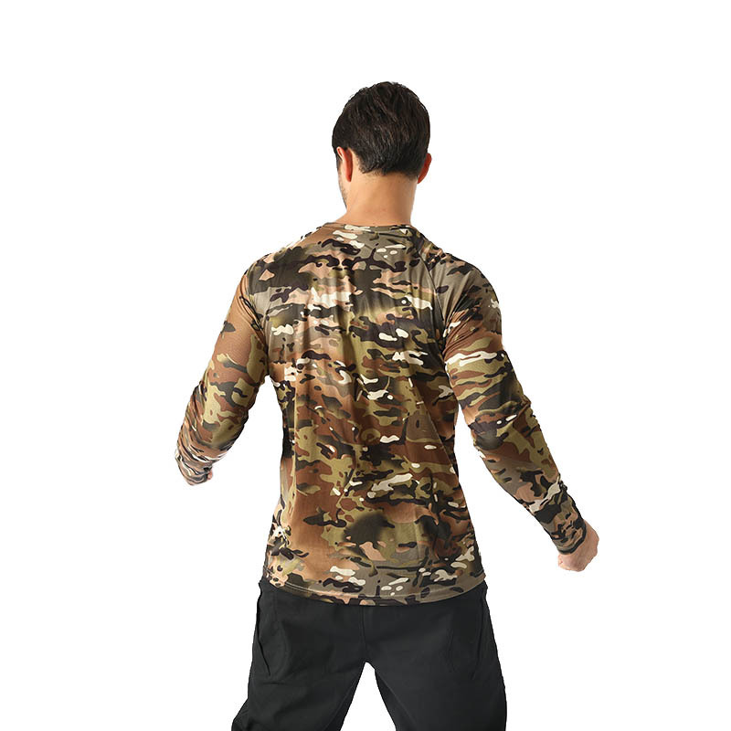 Тактический лонгслив с длинным рукавом A659 Camouflage CP S