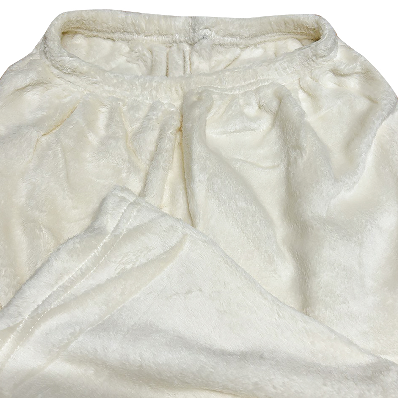 Комплект женской пижамы 301 Bear Pink рубашка с длинным рукавом и штанами теплая M