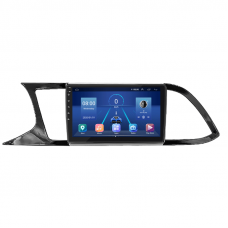 Штатная магнитола Lesko для SEAT Leon III 2012-2016 экран 9" 4/32Gb 4G Wi-Fi GPS Top