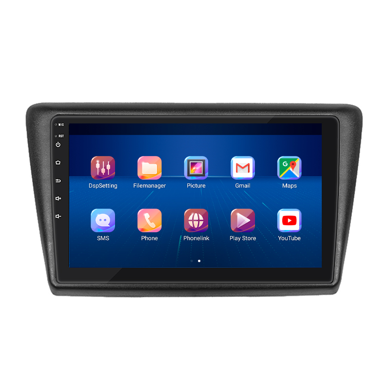 Штатная магнитола Lesko для Skoda Rapid II 2020-н.в. экран 9" 4/32Gb 4G Wi-Fi GPS Top