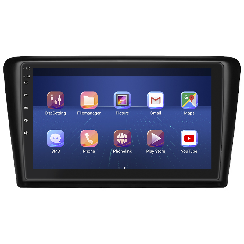 Штатная магнитола Lesko для Skoda Spaceback  2014-2019 экран 9" 4/32Gb 4G Wi-Fi GPS Top