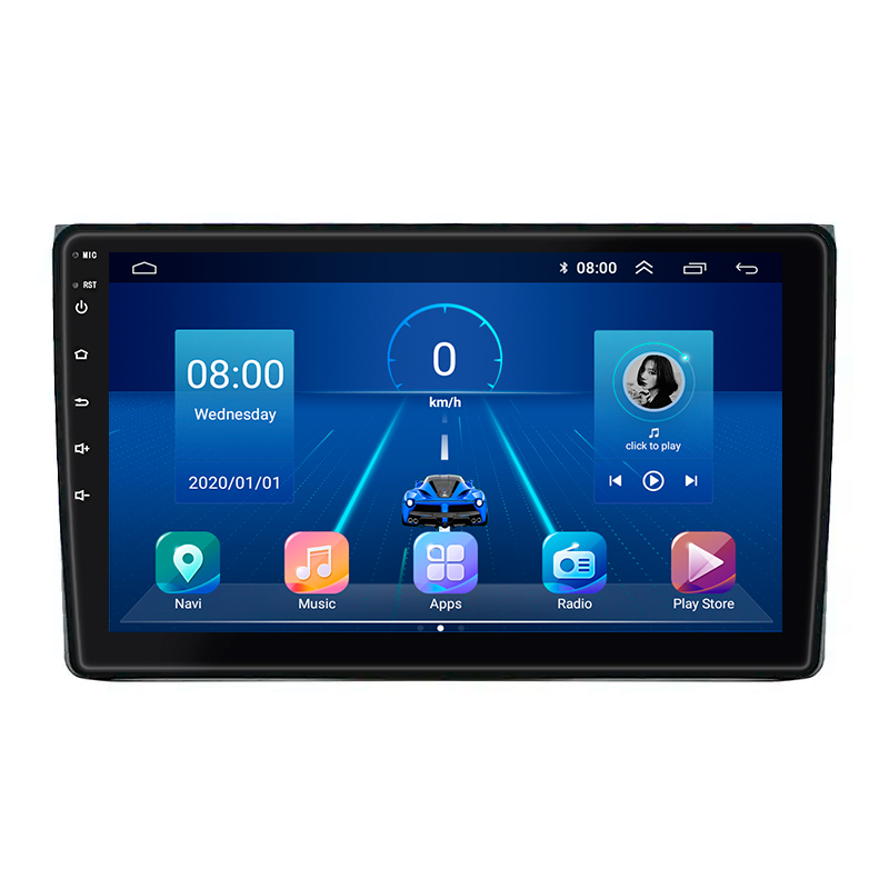 Штатная магнитола Lesko для SEAT Exeo  2008-2013 экран 9" 4/32Gb 4G Wi-Fi GPS Top