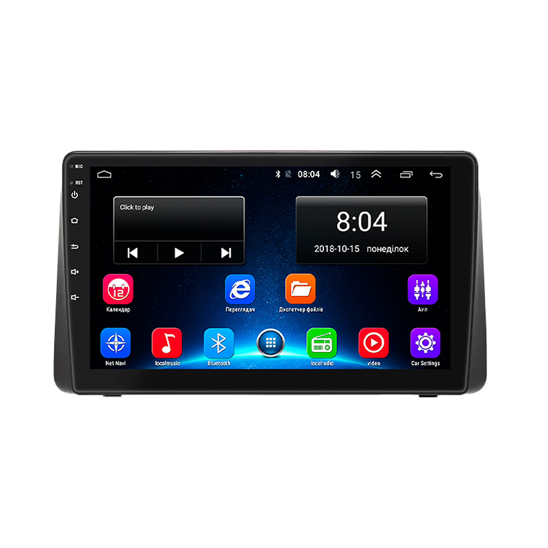 Штатная магнитола Lesko для Dodge Caravan V 2007-2020 экран 9" 2/32Gb Wi-Fi GPS Base