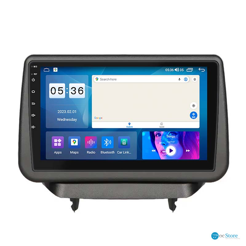Штатная магнитола Lesko для Mazda Demio IV (DJ) 2014-2019 экран 9" 4/64Gb CarPlay 4G Wi-Fi GPS Prime