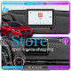 Штатная магнитола Lesko для Mazda Demio IV (DJ) 2014-2019 экран 9" 4/64 QLED CarPlay 4G Wi-Fi GPS 360 Prime