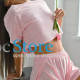 Женский комплект для дома и сна SM24107A футболка и шорты женская пижама Pink M