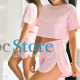 Женский комплект для дома и сна SM24107A футболка и шорты женская пижама Pink M
